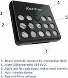 FM Radio Receiver for Sounddock and other 30 pin Docking Speakers